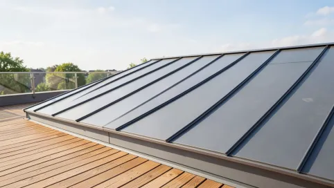 Jaki spadek dachu na tarasie