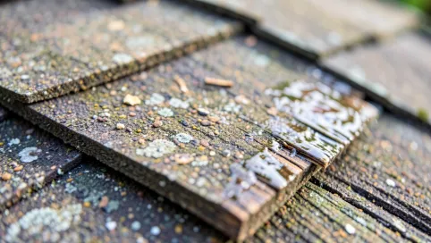 Jakie drewno na dach suche czy mokre