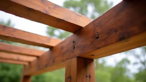 Jakie kantówki na pergolę