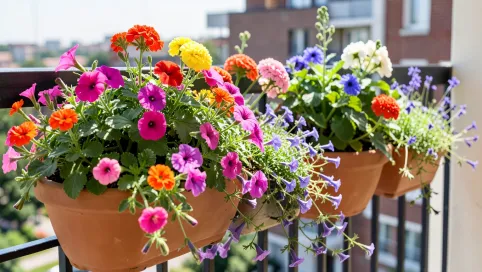 Jakie kwiaty na balkon