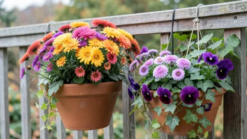 Jakie kwiaty na balkon we wrześniu