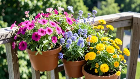 Jakie kwiaty sadzić w sierpniu na balkonie