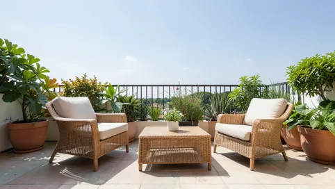 jakie meble na taras bez zadaszenia