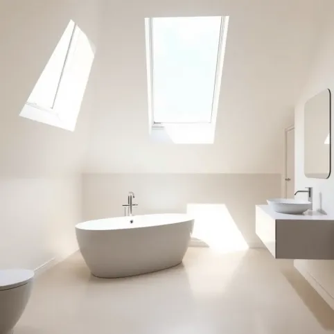 Jakie okna dachowe do łazienki na poddaszu