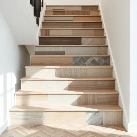 Jakie płytki na schody wewnętrzne