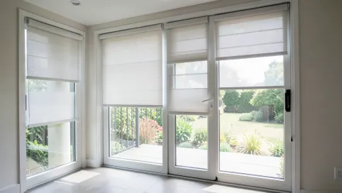 Jakie rolety na drzwi tarasowe przesuwne