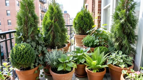 Jakie rośliny na balkon całoroczne