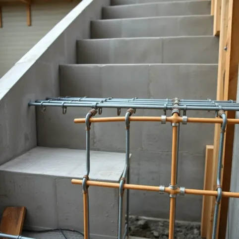 Jakie zbrojenie na schody zewnętrzne