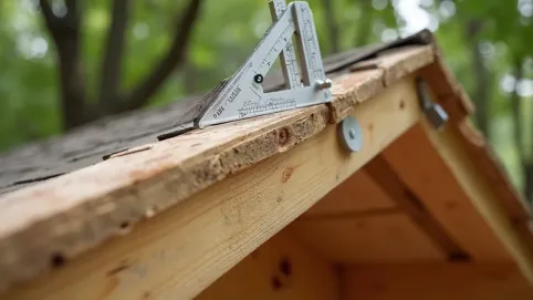 Kalkulator kąta nachylenia dachu jednospadowego