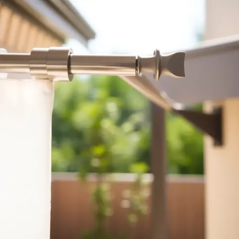 Karnisz na zasłony tarasowe