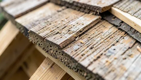 Kiedy impregnować drewno na dach