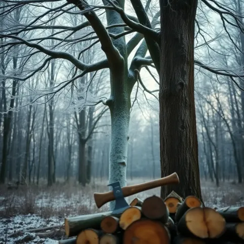 Kiedy ścinać drzewo na dach