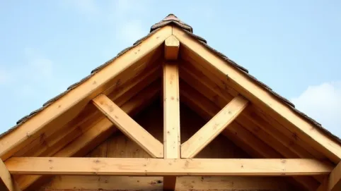 konstrukcja dachu jednospadowego