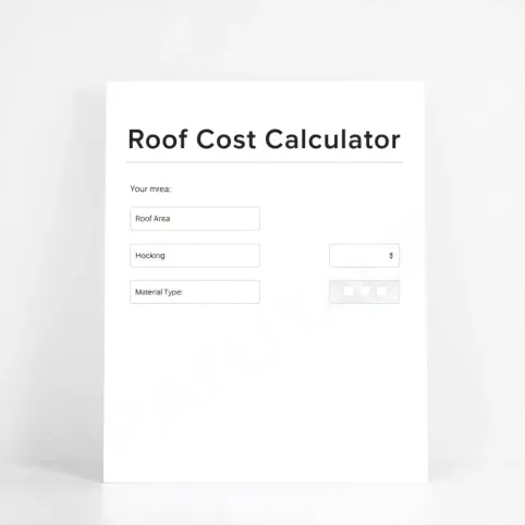 Koszt dachu Kalkulator
