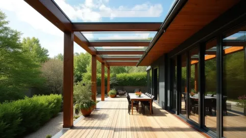 Koszt zadaszenia tarasu