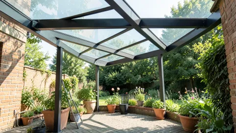 Koszt zadaszenia tarasu z poliwęglanu Warszawa