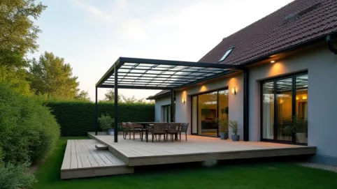 Koszt zadaszenia tarasu z poliwęglanu Zielona Góra