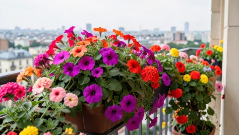 Kwiaty Na Balkonie A Prawo