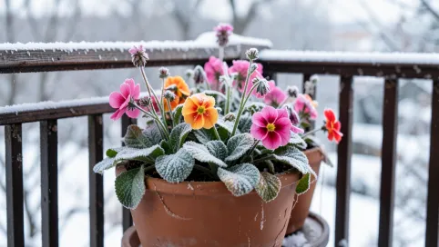 Kwiaty Na Zimę Na Balkon