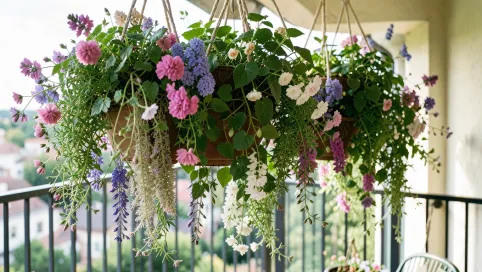 Kwiaty Zwisające Na Balkon Wieloletnie