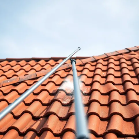 Lanca teleskopowa do mycia dachu