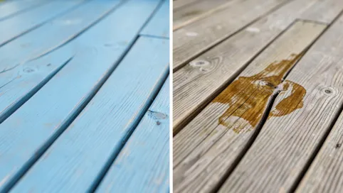 Lazura czy olej na taras