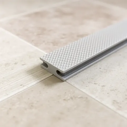 Listwa schodowa do płytek antypoślizgową