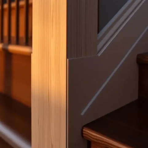 Listwy wykończeniowe do paneli na schody