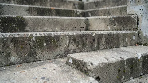 Maksymalna wysokość stopnia schodów zewnętrznych