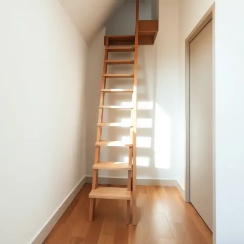 Małe schody na poddasze