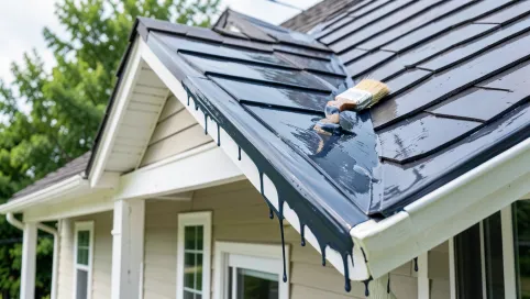 Malowanie dachu cena 2024