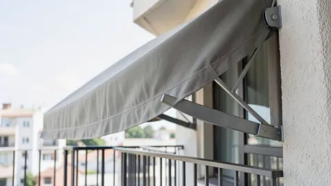 Markiza balkonowa do balustrady