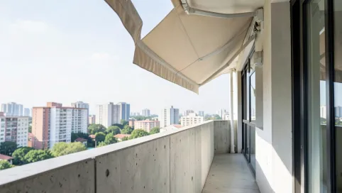 Markiza na balkon w bloku cena
