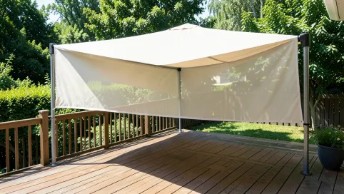 Markiza tarasowa 400x300 w kasecie