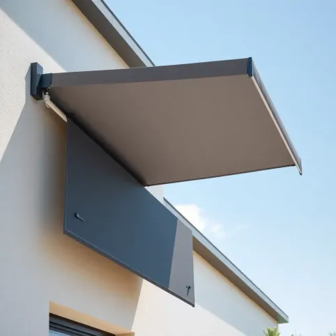 Markiza tarasowa elektryczna w kasecie