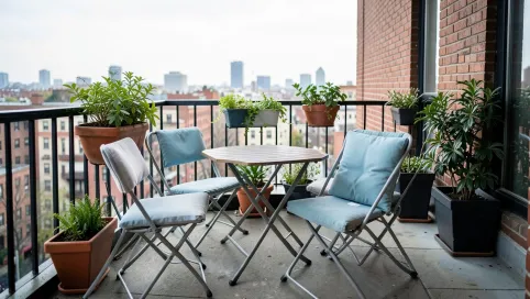 meble na balkon w blokuikea