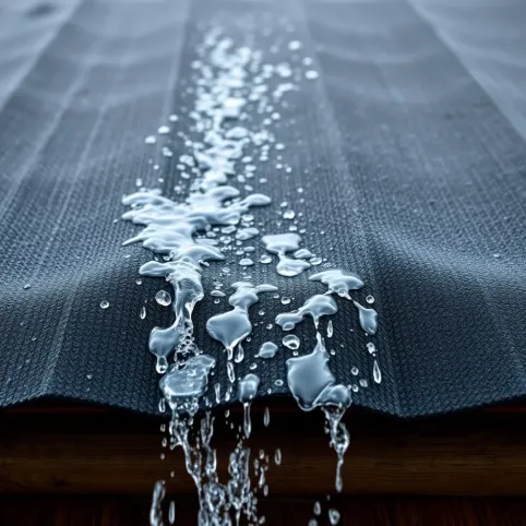 Membrana dachowa a deszcz