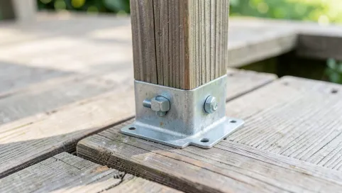 Mocowanie pergoli do tarasu