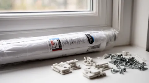 mocowanie rolet wewnętrznych