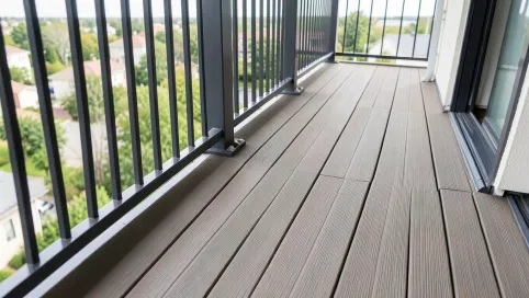 Montaż desek kompozytowych na balkonie cena