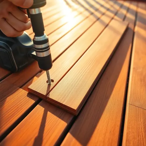 Montaż desek tarasowych
