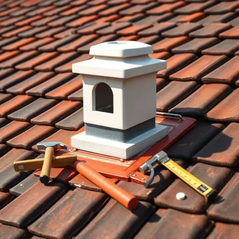 Montaż kominka wentylacyjnego na dachu cena