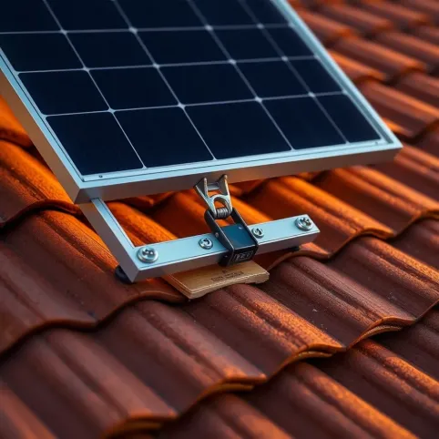 Montaż paneli fotowoltaicznych na dachówce karpiówce