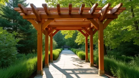 Montaż pergoli drewnianej cena Bielsko Biała