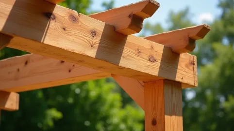 Montaż pergoli drewnianej cena Gliwice