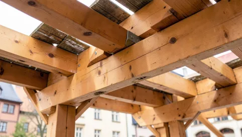 Montaż pergoli drewnianej cena Kraków