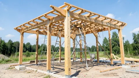 Montaż pergoli drewnianej cena Rybnik