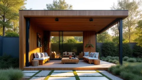 Montaż pergoli tarasowej