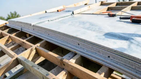 Montaż płyt warstwowych dachowych