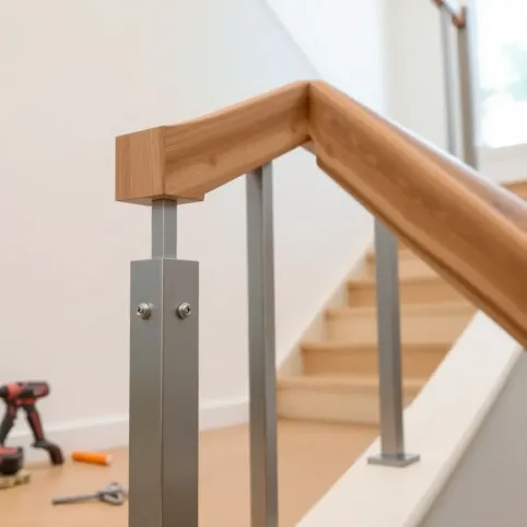 Montaż poręczy schodowej